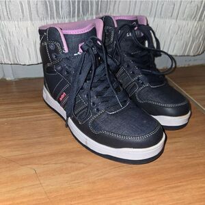 LEVI'S Women's Hi top metro modern sneakers/Blue-Purple Shoes Size 6